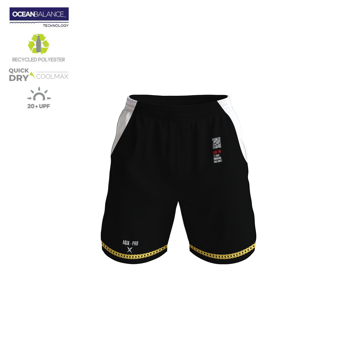 Quần ARENA GRID – BLACK