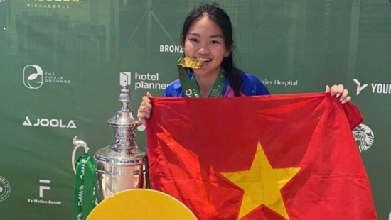 Jolie Lam – Nữ VĐV 17 tuổi đưa pickleball Việt Nam lên đỉnh thế giới